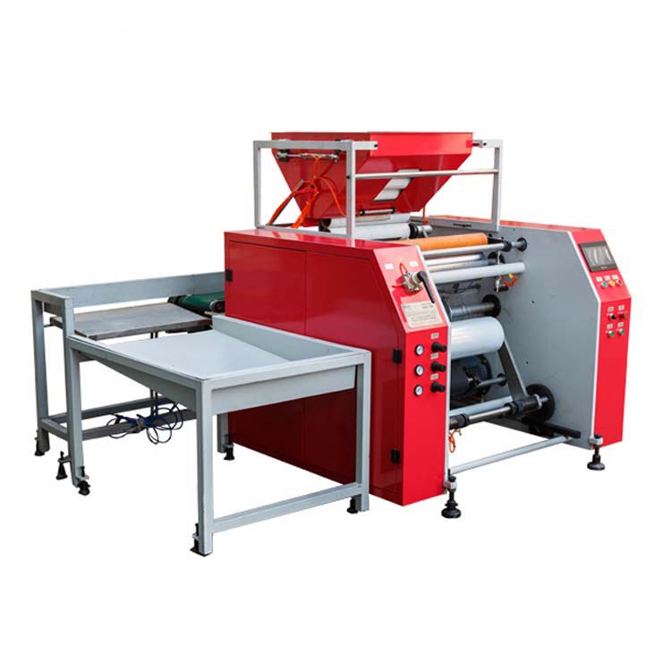 Автоматическая машина для перемотки стретч-пленки с тремя сменными головками