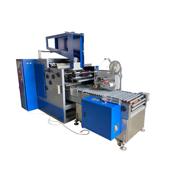 Aluminium Foil Baking Paper Rewinder With Labelling